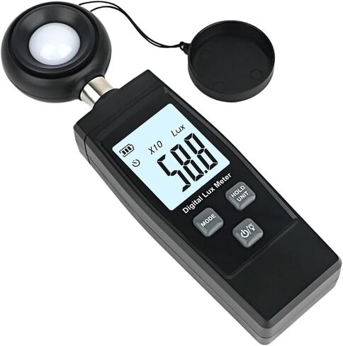 Lux Meter Handheld Lux ​​Meter Digital Photometer Range 200000 Lux Lux Sensor in Saudi Arabia