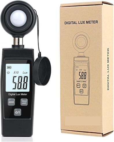 Lux Meter Handheld Lux ​​Meter Digital Photometer Range 200000 Lux Lux Sensor in Saudi Arabia