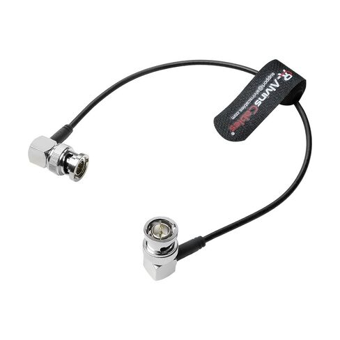 كابل Alvin's Cables SDI، 30 سم|1 قدم من الزاوية اليمنى إلى الزاوية اليمنى رفيعة للغاية 75Ω كابل محوري لسوني كانون باناسونيك HD|4K 6G-SDI كاميرا فيديو لنقل الفيديو، أحمر in Kuwait