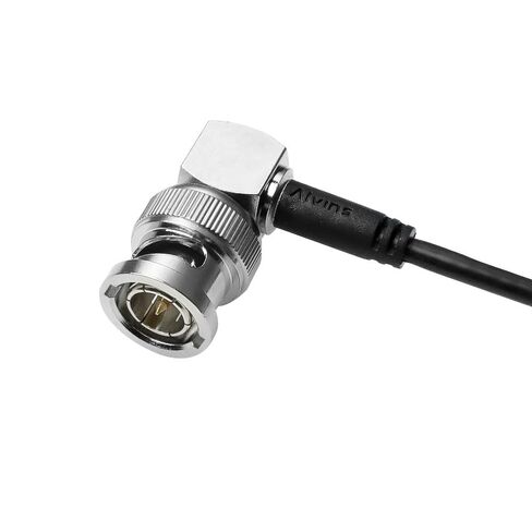 كابل Alvin's Cables SDI، 30 سم|1 قدم من الزاوية اليمنى إلى الزاوية اليمنى رفيعة للغاية 75Ω كابل محوري لسوني كانون باناسونيك HD|4K 6G-SDI كاميرا فيديو لنقل الفيديو، أحمر in Kuwait