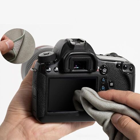 Camera Protective Wrap Cloth 11.81x11.81inch Adhesive Fabric for DSLR Cameras and Lens Scratch Resistant in Saudi Arabia