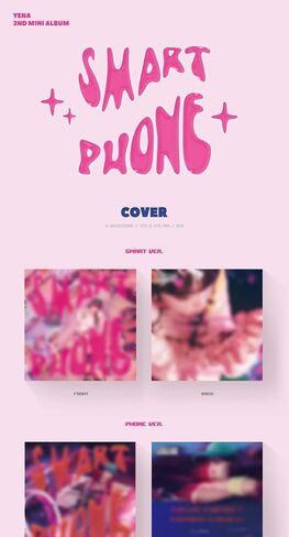 DREAMUS Choi Yena SMARTPHONE 2nd Mini Album Contents+1p Folding Poster On Pack+Tracking Sealed (SMART Version) in Saudi Arabia