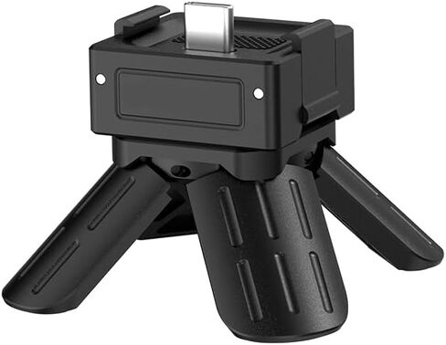 حامل ثلاثي القوائم مثبت لـ DJI Pocket 3 كاميرا Gimbal مثبت سطح المكتب حامل ثلاثي القوائم مع منفذ شحن كامل الوظائف من النوع C in Kuwait