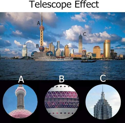 مناظير عالية القوة، تلسكوب أحادي العين 40x60، مناظير أحادية عالية الوضوح للبالغين، تلسكوب أحادي مع حامل ثلاثي القوائم ومحول هاتف، نطاق أحادي العين لمشاهدة الطيور in Kuwait