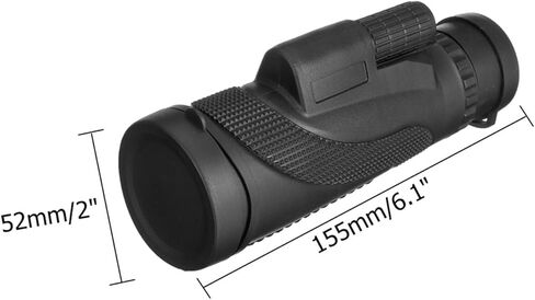 مناظير عالية القوة، تلسكوب أحادي العين 40x60، مناظير أحادية عالية الوضوح للبالغين، تلسكوب أحادي مع حامل ثلاثي القوائم ومحول هاتف، نطاق أحادي العين لمشاهدة الطيور in Kuwait