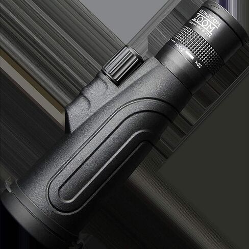 Monocular Telescope, 8-20x50 Monocular Telescope, High Power Zoom BAK4 Prism Lens Monocular Compact HD Life Waterproof Monocular with Smartphone Adapter for Adult Bird Watching Outdoor in Saudi Arabia