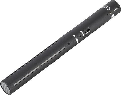 ميكروفون Sony ECM-673 صغير الحجم - ميكروفون مكثف كهربائي XLR خفيف الوزن للأفلام والبث والمقابلات والتقاط الصوت الميداني + روابط الكابلات + منظف الميكروفون + قطعة قماش من الألياف الدقيقة (متجدد) in Saudi Arabia