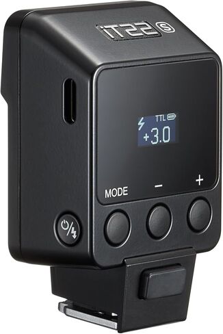 فلاش كاميرا Godox iT20F Mini مع قياس تلقائي TTL iT20F Fuji TTL Flash 1.5s إعادة تدوير 700 ومضة بطارية ليثيوم مدمجة مع مرشحات ناشرة مغناطيسية متوافقة مع كاميرات Fuji باللون الأسود in Saudi Arabia