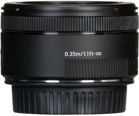 Canon EF 50mm f/1.8 STM Lens| Compact Standard Prime with Bright f/1.8 Aperture & Smooth STM Autofocus| For Portraits, Low-Light, & Everyday Photography (0570C002) + Adapter EF-EOS R + Bag + 64GB Card in Saudi Arabia