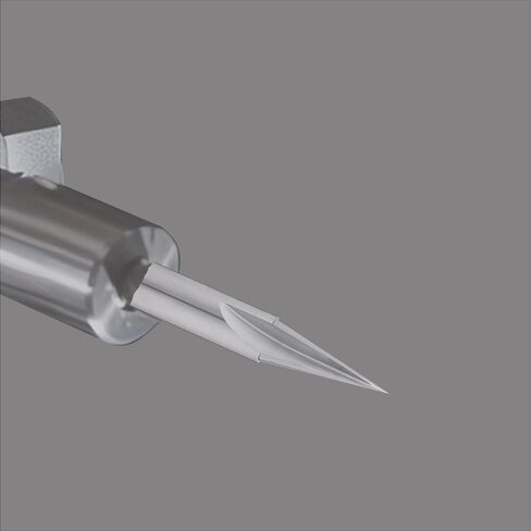 لقم توجيه CNC VIC026 لقم نقش 20 درجة مع 1/4 ساق من الكربيد الصلب على شكل حرف V لنحت اللافتات (20 درجة 1/4 بوصة S×2 بوصة OVL، 1) in Saudi Arabia