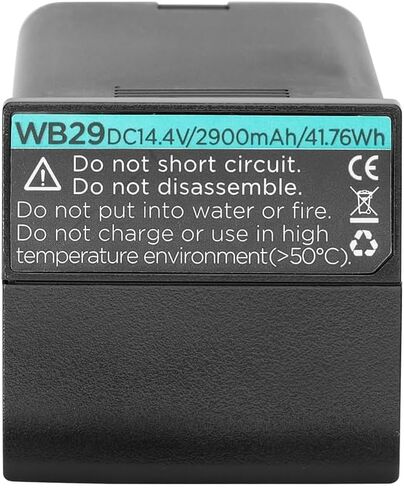 Flashpoint eVOLV 200 and eVOLV 200 Pro Replacement Battery Pack - 14.4V, 2900mAh (WB-29) in Saudi Arabia