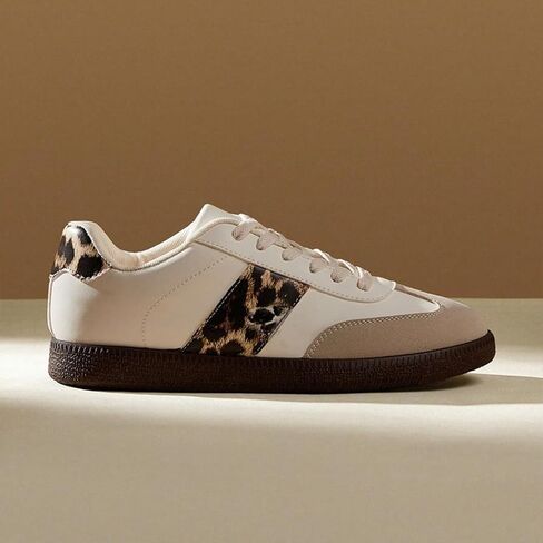 Women's Fashion Sneakers Comfortable Walking Shoes Casual Lace-Up Non Slip Sneaker in Kuwait