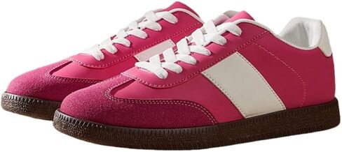 Women's Fashion Sneakers Comfortable Walking Shoes Casual Lace-Up Non Slip Sneaker in Saudi Arabia