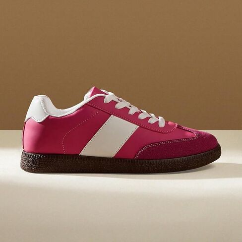Women's Fashion Sneakers Comfortable Walking Shoes Casual Lace-Up Non Slip Sneaker in Saudi Arabia