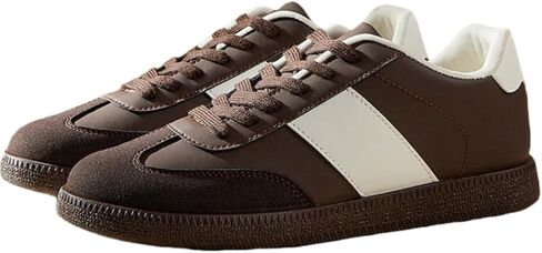 Women's Fashion Sneakers Comfortable Walking Shoes Casual Lace-Up Non Slip Sneaker in Kuwait