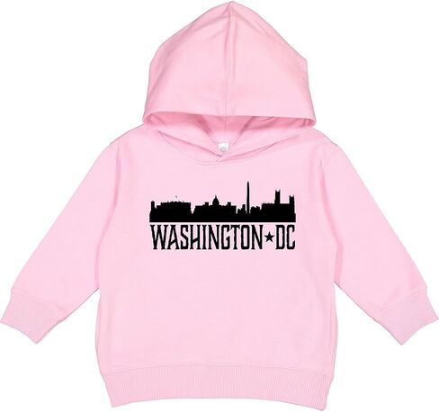 inktastic Washington DC Skyline Cities Toddler Hoodie in Saudi Arabia