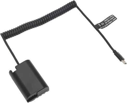 aqxreight DMW DCC17 DC Coupler Type C to DMW BLK22 Dummy Battery Power Adapter Supports QC PD for S5 DCS5 DCS5K GH5M2 GH6 Digital Camera in Saudi Arabia