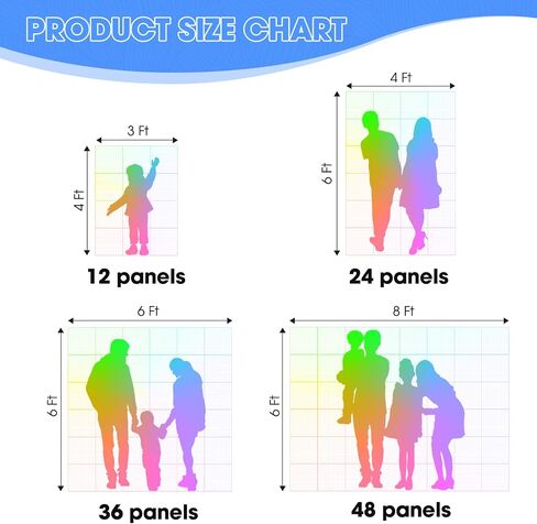 Gold Shimmer Wall Backdrop 48 Panels Cover 8 x 6 Ft, Photo Backdrops for Wedding,Anniversary,Birthday,Party Decoration in Saudi Arabia
