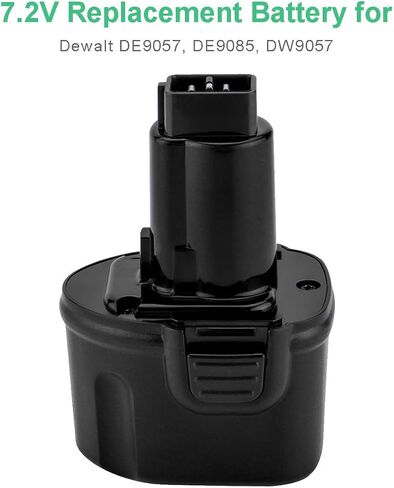 بطارية Shentec 3000 مللي أمبير 7.2 فولت متوافقة مع ديوالت DW9057 DE9057 DE9085 DW920K DW920K2 DW925K DW925K2 DW968K، بطارية Ni-MH 7.2 فولت in Saudi Arabia