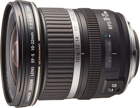 عدسة Canon EF-S 10-22mm f/3.5-4.5 USM SLR لكاميرات EOS الرقمية SLR - صندوق أبيض (عبوة كبيرة) (متجددة) in Saudi Arabia
