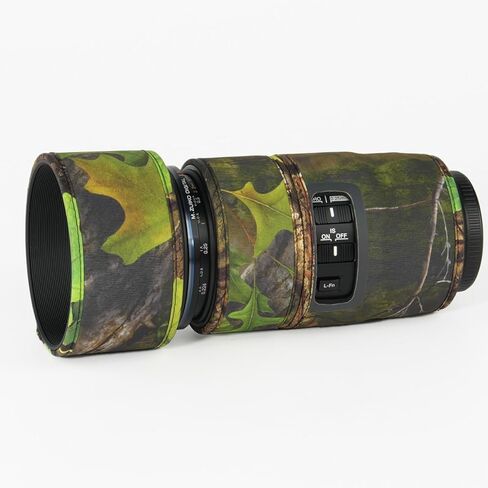 معطف مقاوم للماء مموه لعدسة CHASING BIRDS لـ Olympus 90mm F3.5 Macro هو غطاء واقي للعدسة مقاوم للمطر الإصدار IV (الغابات، مع 2.0X TC (MC-20)) in Kuwait