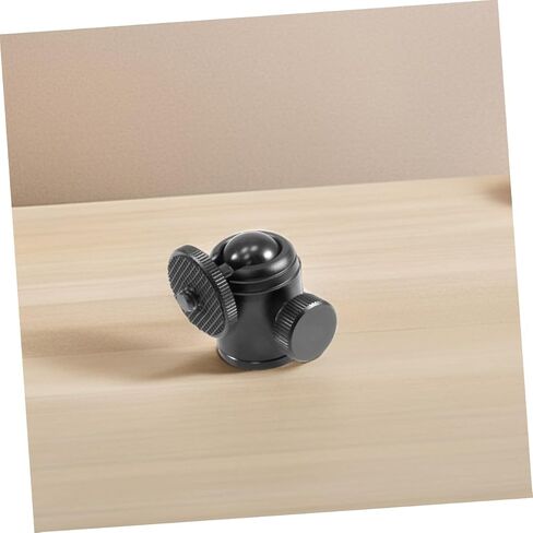 2pcs Metal Camera Tripod Ball Head Mount with Screw Rotating Swivel Ball Head for DSLR Projector Stand Compact and Versatile Photography Accessory in Saudi Arabia