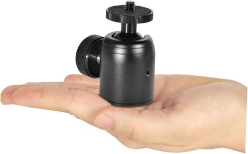 Gatuida 2pcs Metal Camera Ball Head Adapter Screw Tripod Mount Plate Rotating Compact Portable for DSLR Projectors Outdoor Photography Accessories in Saudi Arabia