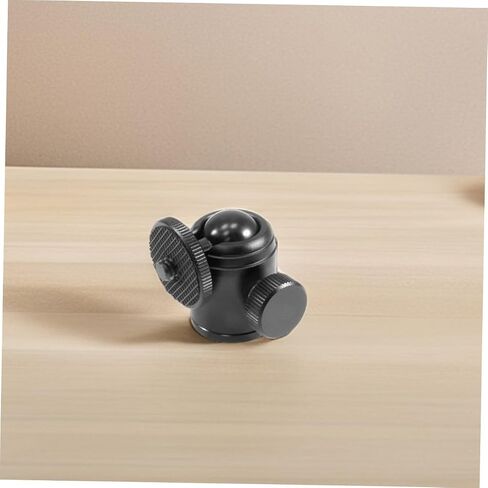 Gatuida 2pcs Metal Camera Ball Head Adapter Screw Tripod Mount Plate Rotating Compact Portable for DSLR Projectors Outdoor Photography Accessories in Saudi Arabia