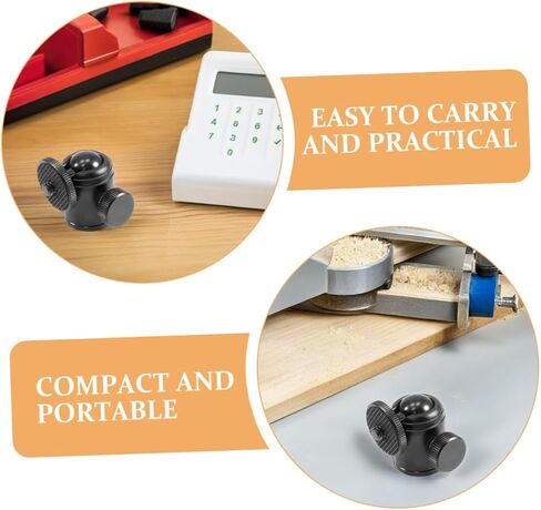 Gatuida 2pcs Metal Camera Ball Head Adapter Screw Tripod Mount Plate Rotating Compact Portable for DSLR Projectors Outdoor Photography Accessories in Saudi Arabia