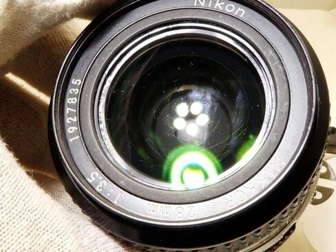 عدسة نيكون NIKKOR مقاس 28 مم f3.5 Ai للتركيز اليدوي (متجددة) in Saudi Arabia