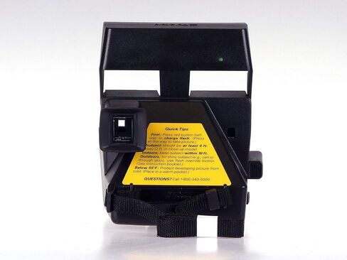 كاميرا Polaroid JobPro 600 للأفلام الفورية - إصدار أصفر متين - كاميرا قديمة من النوع 600 (متجددة) in Kuwait