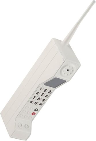 نوع الهاتف المحمول الرجعية 80s 90s دعامة الهاتف القديمة من الطوب لحفلات الهالوين ديكورات استوديو التصوير الفوتوغرافي الوردي خمر الهاتف وهمية للاستخدام الإبداعي (الوردي) in Saudi Arabia