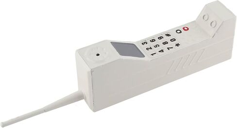 نوع الهاتف المحمول الرجعية 80s 90s دعامة الهاتف القديمة من الطوب لحفلات الهالوين ديكورات استوديو التصوير الفوتوغرافي الوردي خمر الهاتف وهمية للاستخدام الإبداعي (الوردي) in Saudi Arabia