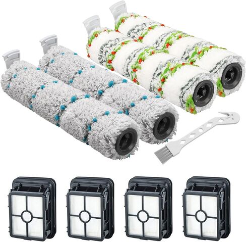 2787 2788 Multi-Surface Brush Roll and 1866 Filter Replacement Parts for Bissell CrossWave Max 2554 2590 2593 2596, for Bissell CrossWave HydroSteam 35151 35152 3513 3518 Vacuums in Saudi Arabia