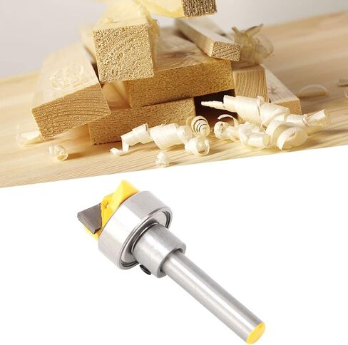 Template Router Bit, 1/4 Shank Template Straight Router Bit Template Router Bit End Mill Trimming Router Bit Woodworking Tool, Wood Cutter Router Bit in Saudi Arabia