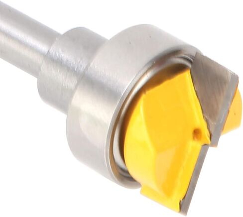 Template Router Bit, 1/4 Shank Template Straight Router Bit Template Router Bit End Mill Trimming Router Bit Woodworking Tool, Wood Cutter Router Bit in Saudi Arabia