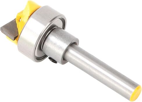 Template Router Bit, 1/4 Shank Template Straight Router Bit Template Router Bit End Mill Trimming Router Bit Woodworking Tool, Wood Cutter Router Bit in Saudi Arabia