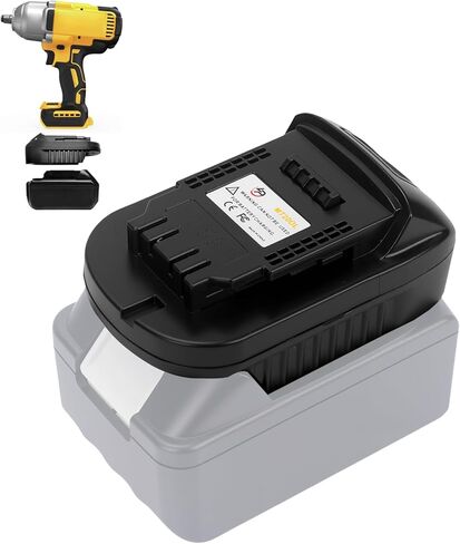 محول MT20DL لماكيتا 18 فولت إلى محول بطارية DeWalt 20 فولت DCB200، تحويل لبطارية ماكيتا 18 فولت لاستخدام أداة ديوالت 20 فولت in Kuwait