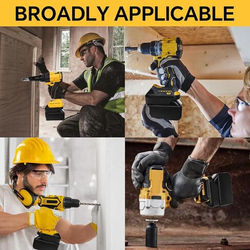 محول MT20DL لماكيتا 18 فولت إلى محول بطارية DeWalt 20 فولت DCB200، تحويل لبطارية ماكيتا 18 فولت لاستخدام أداة ديوالت 20 فولت in Kuwait