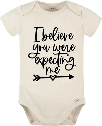 I Believe You Were Expecting Me Baby Bodysuit | Baby | Babies | Gift | humor in Saudi Arabia