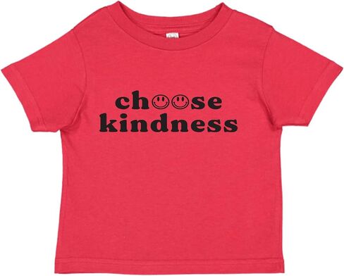 Tees & Tails Choose Kindness Baby Infant Toddler Tee Shirt (Assorted Colors) in Saudi Arabia