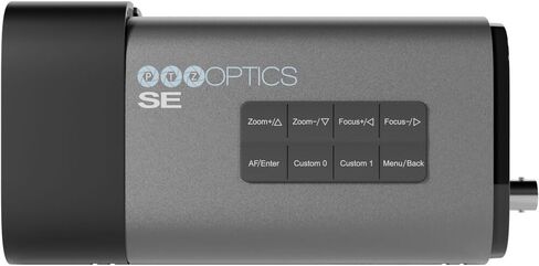 كاميرا PTZOptics Studio SE Hive-Linked PTZ مع تكبير بصري 20x - بث عالي الدقة لخدمات الكنيسة والتعليم والأحداث عبر الإنترنت - رمادي | 2X72 ترايبود | 2X كابل إيثرنت | 2 × كابل فيديو | أكثر in Kuwait