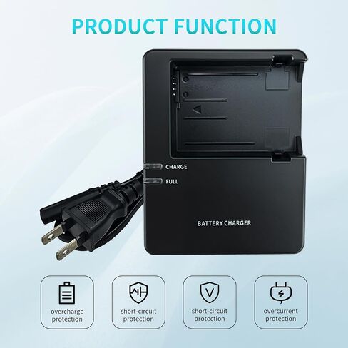 LP-E8 Charger for Canon LC-E8 Battery EOS Rebel T3i, T2i, T4i, T5i, 550D, 600D, 650D, 700D DSLR Digital Cameras Power in Saudi Arabia