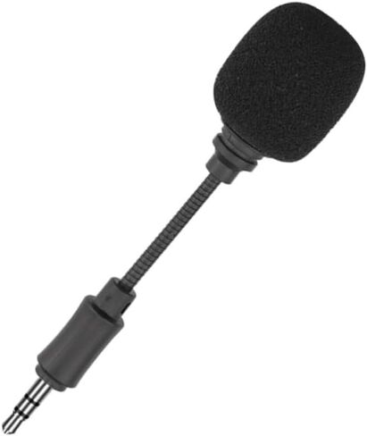 Mini Condenser Microphone for with Wind Cover Compact Vlogging Mic for Interviews Streaming and Video Lightweight and Design in Saudi Arabia