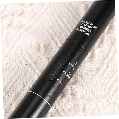 1set Portable Interview Microphone for Camera and Smartphone Outdoor Live Streaming Microphone Shock Absorption and Noise Reduction for Recording and Photography in Saudi Arabia