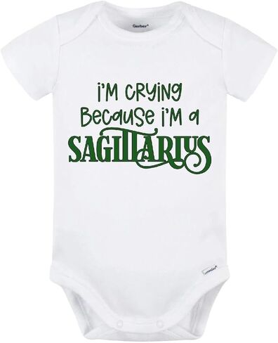 Sagittarius Horoscope Baby Onesie in Saudi Arabia