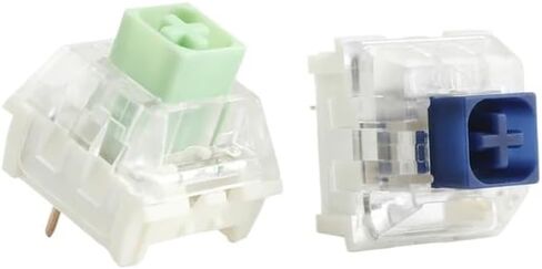 Box Jade Navy Keyboard Switch Clicky Tactile Switches for DIY Mechanical Keyboard SMD MX 3Pin Switchs Customize Gamer PC(Box Jade,90PCS) in Saudi Arabia