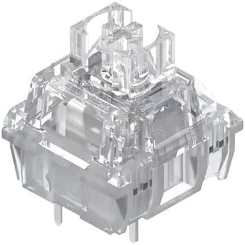Frozen Switch V2 Mechanical Keyboard Silent Switches 3 Pins Linear 39gf RGB Transparent Custom Gaming Keyboard for Gamer(110PCS) in Saudi Arabia
