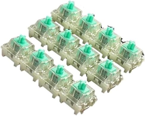 التبديل المغناطيسي Wooting Lekker التبديل - الخطي L60 DIY تخصيص لوحة المفاتيح الميكانيكية الاستشعار الأخضر التبديل (30PCS) in Saudi Arabia