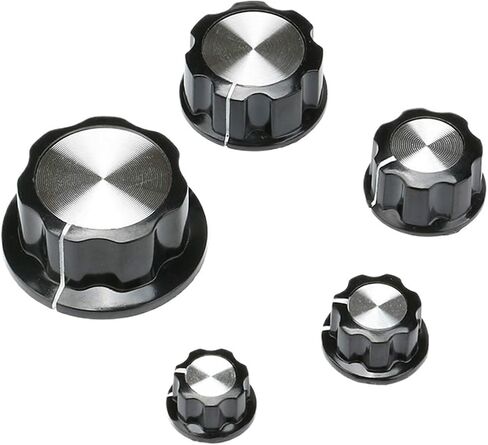 5 قطعة/الوحدة الجهد غطاء مقبض الباب MF-A01/A02/A03/A04/A05 مقابض التبديل الدوارة قبعات صغيرة التبديل غطاء زر (5 قطعة MF-A05) in Saudi Arabia